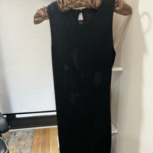 Black Open-Back BodyCon dress